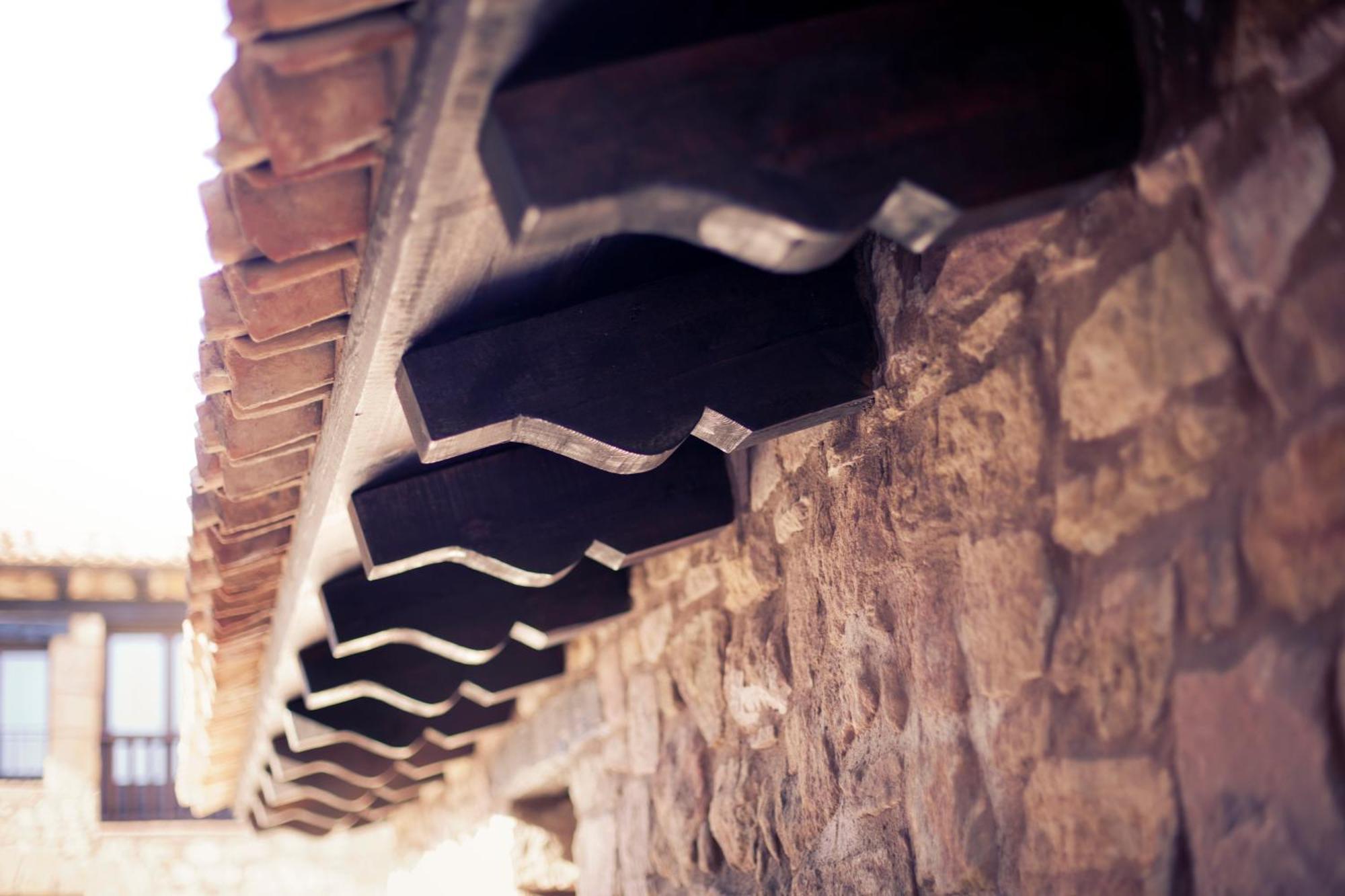 Hotel Restaurante Masia La Torre โมรา เด รูเบียรอส ภายนอก รูปภาพ